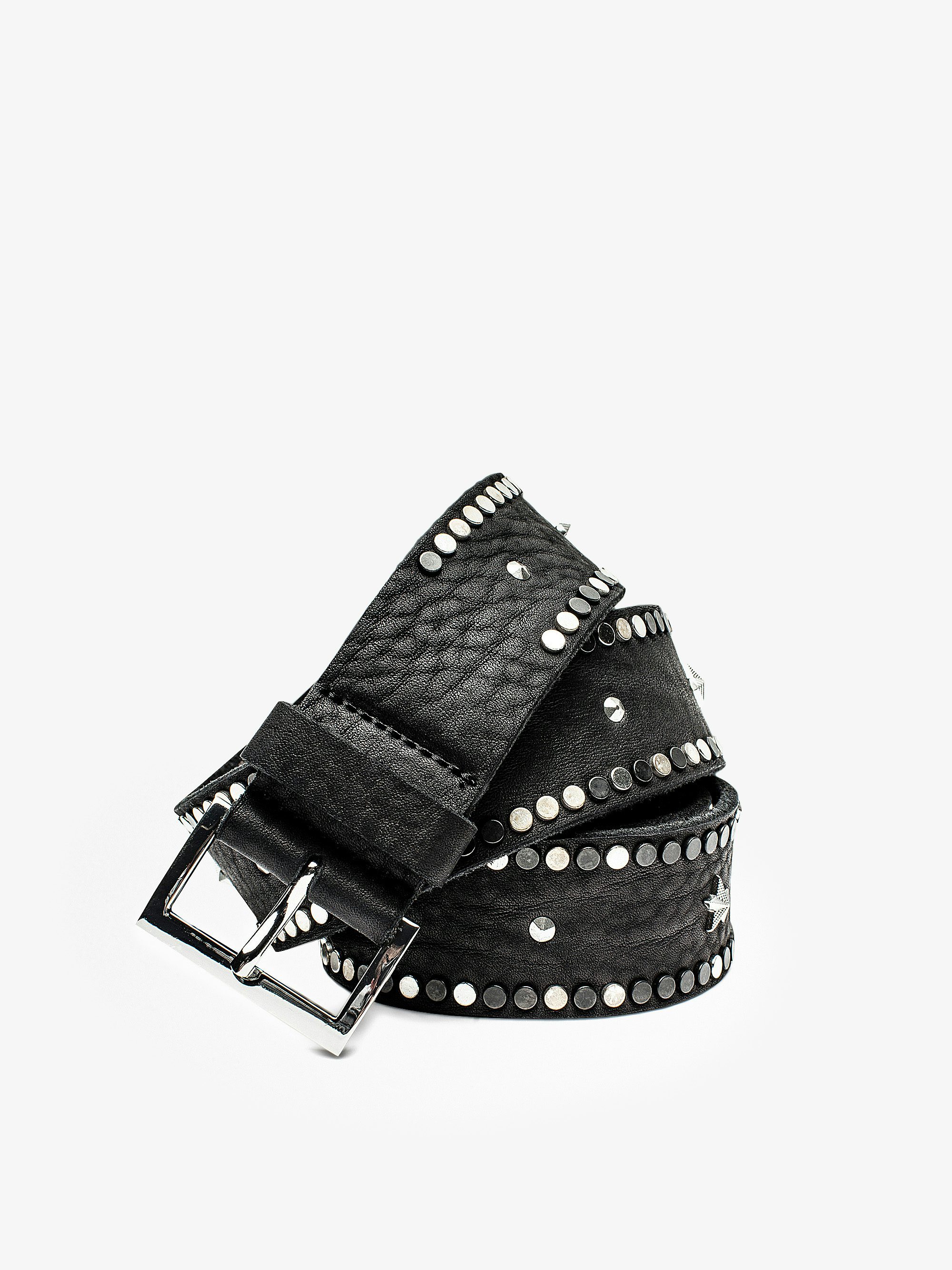 Starlight Belt - Starlight 35mm leather belt, adorned with studs.